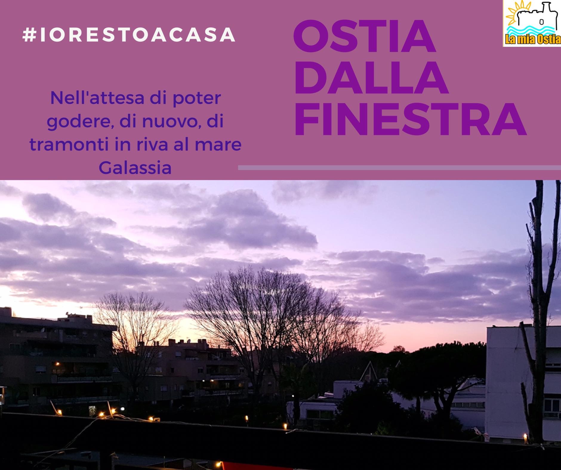 Ostia dalla finestra: mese di marzo